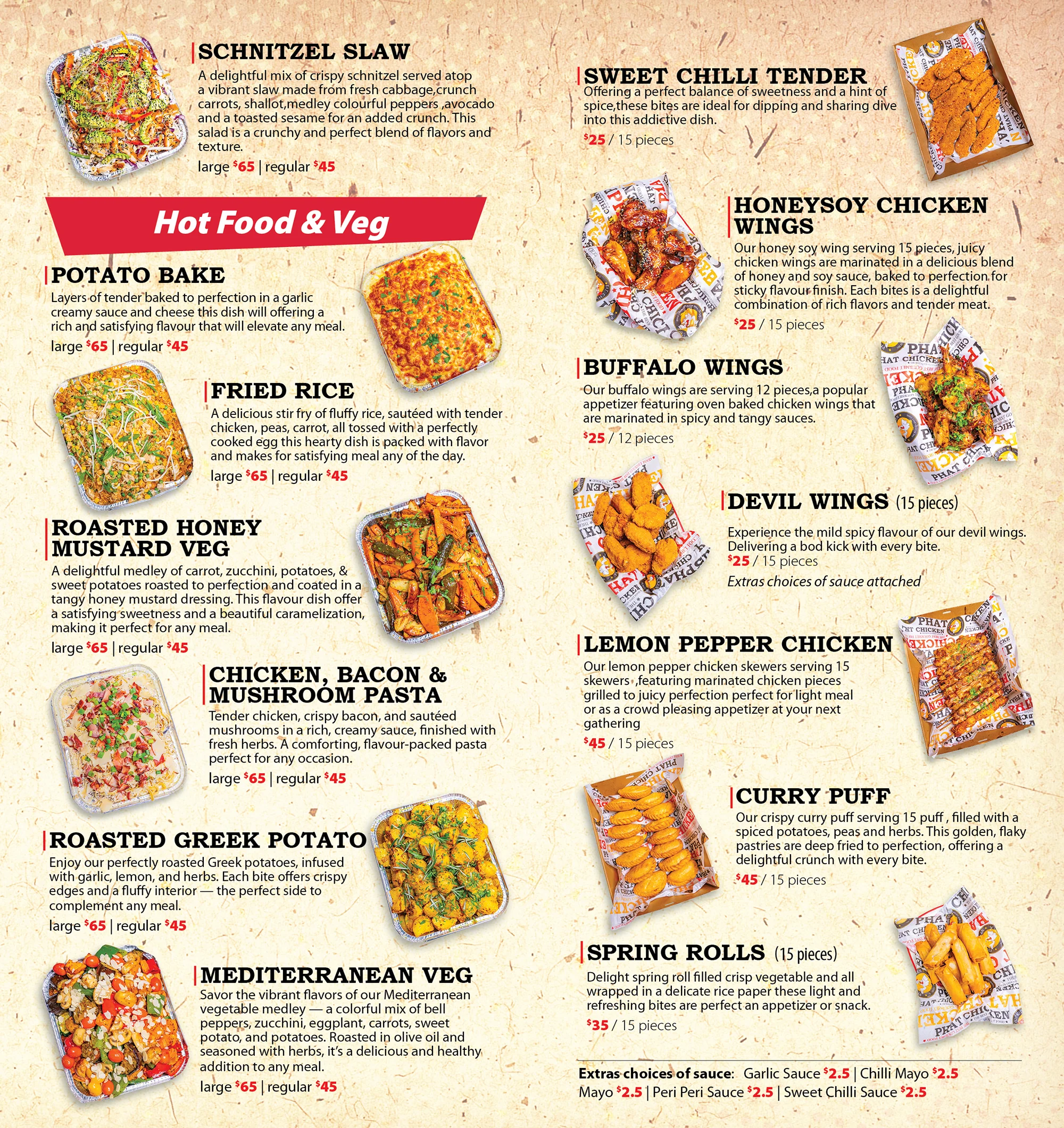 Catering Menu Page 2