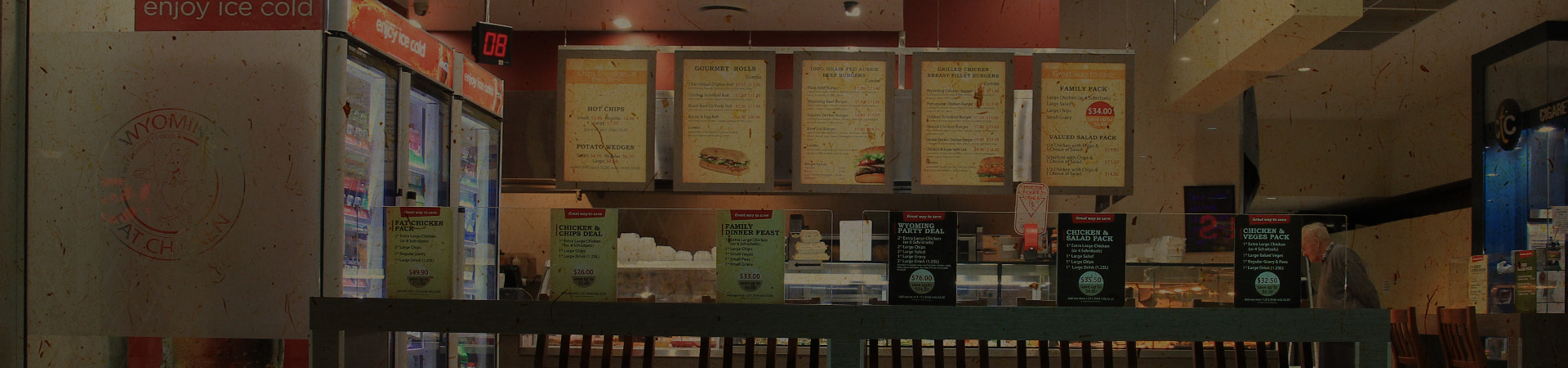 Menu Header Section Image